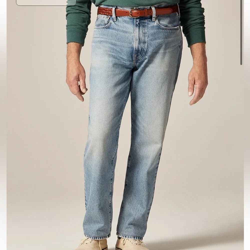 J crew Classic jean in light wash 34x30